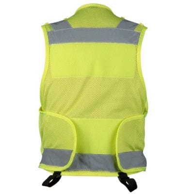 4 Pocket Transformer Vest Hi Vis Yellow