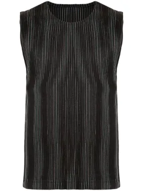 AW23 Pleated Vest - Brown