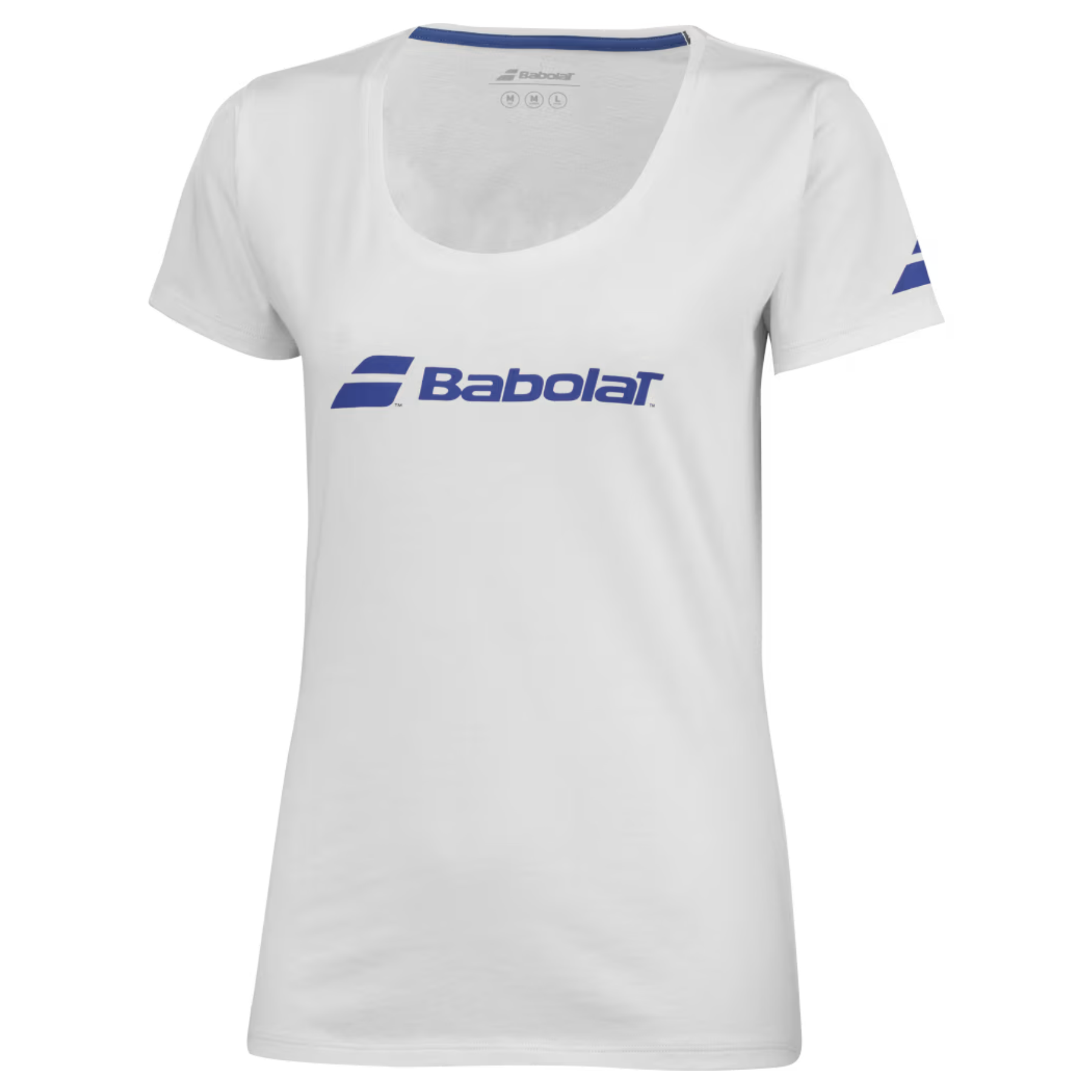 Babolat Exercise Girl Tee 1000 - White/White