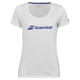 Babolat Exercise Women Tee 1000 - White/White