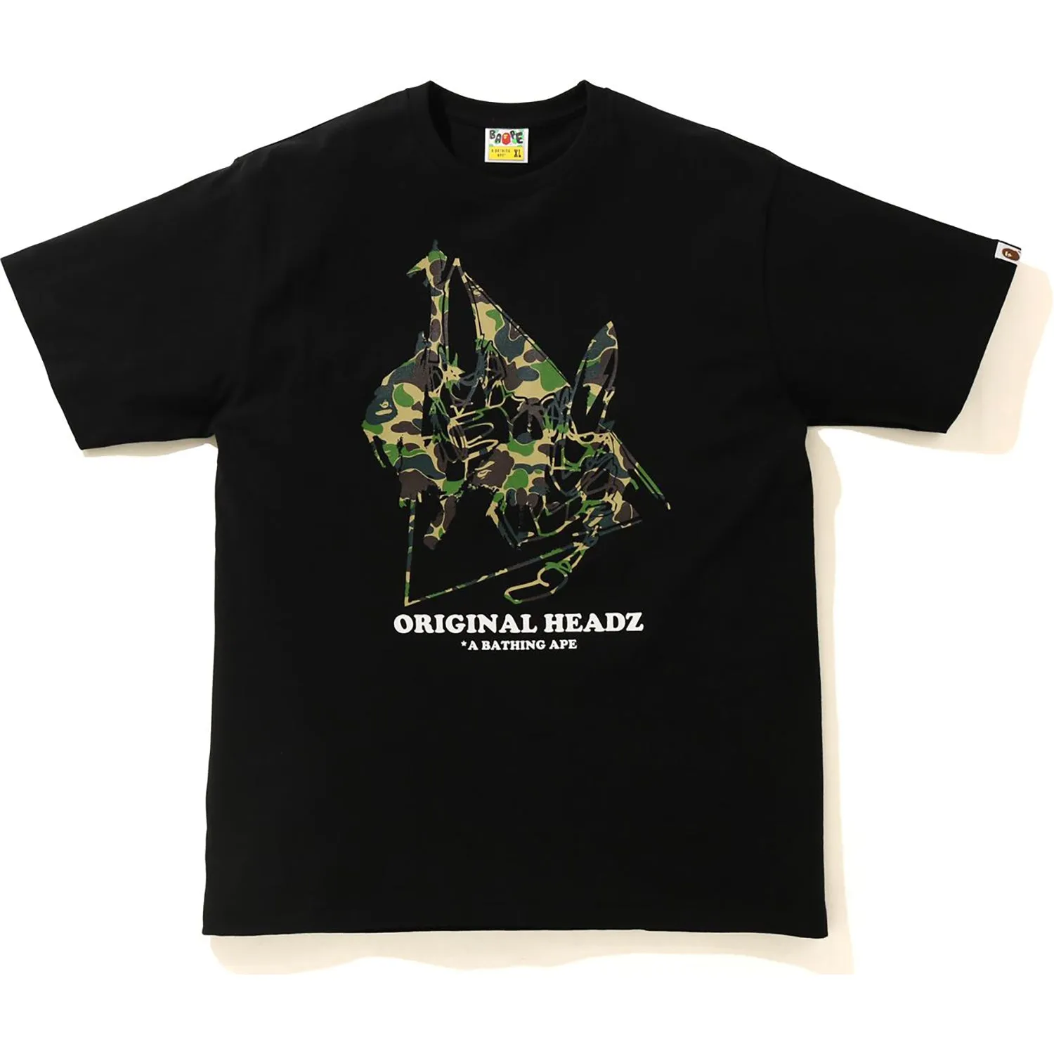 BAPE X MO'WAX X UNKLE POINTMAN TEE MENS