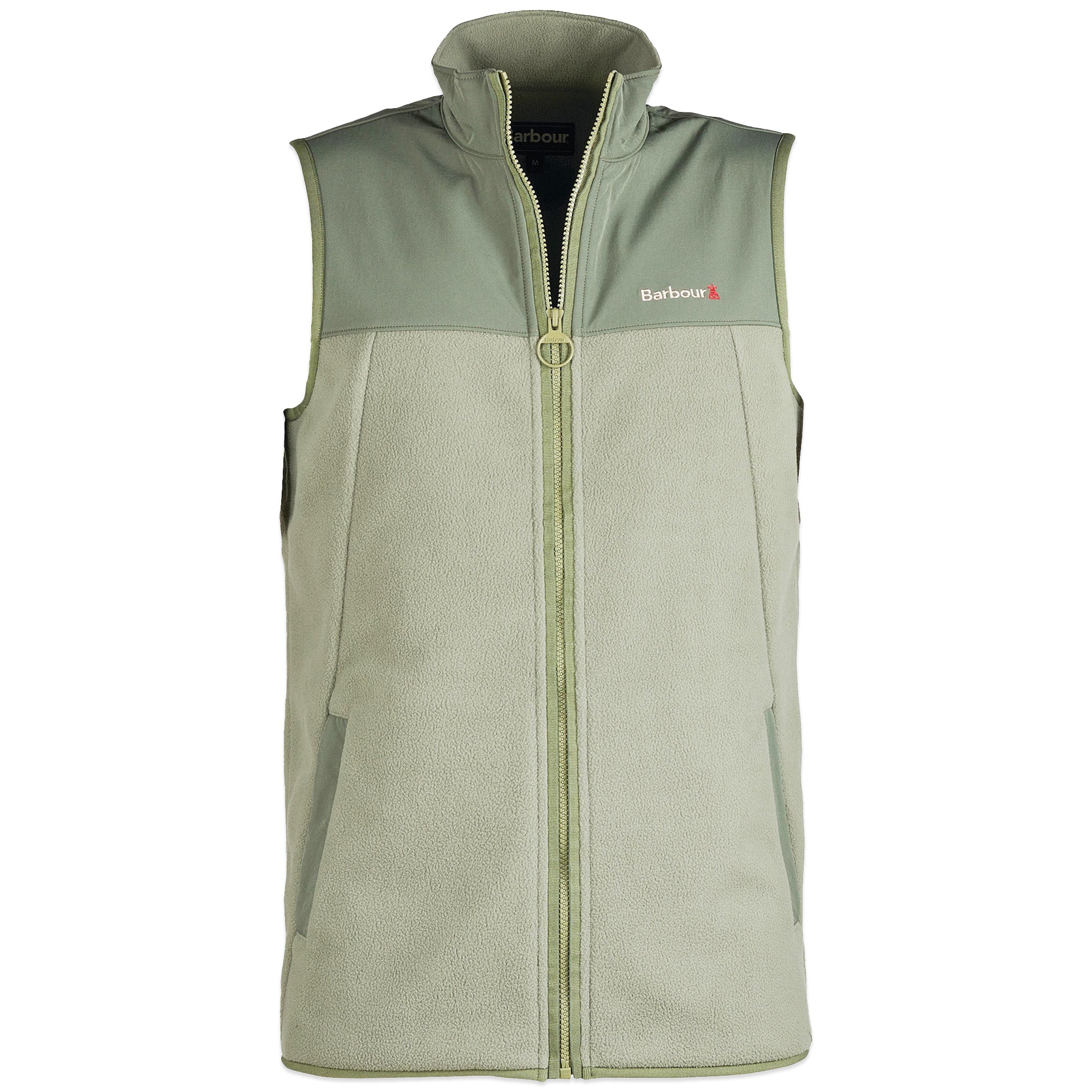 Barbour Coleridge Fleece Gilet - Light Moss