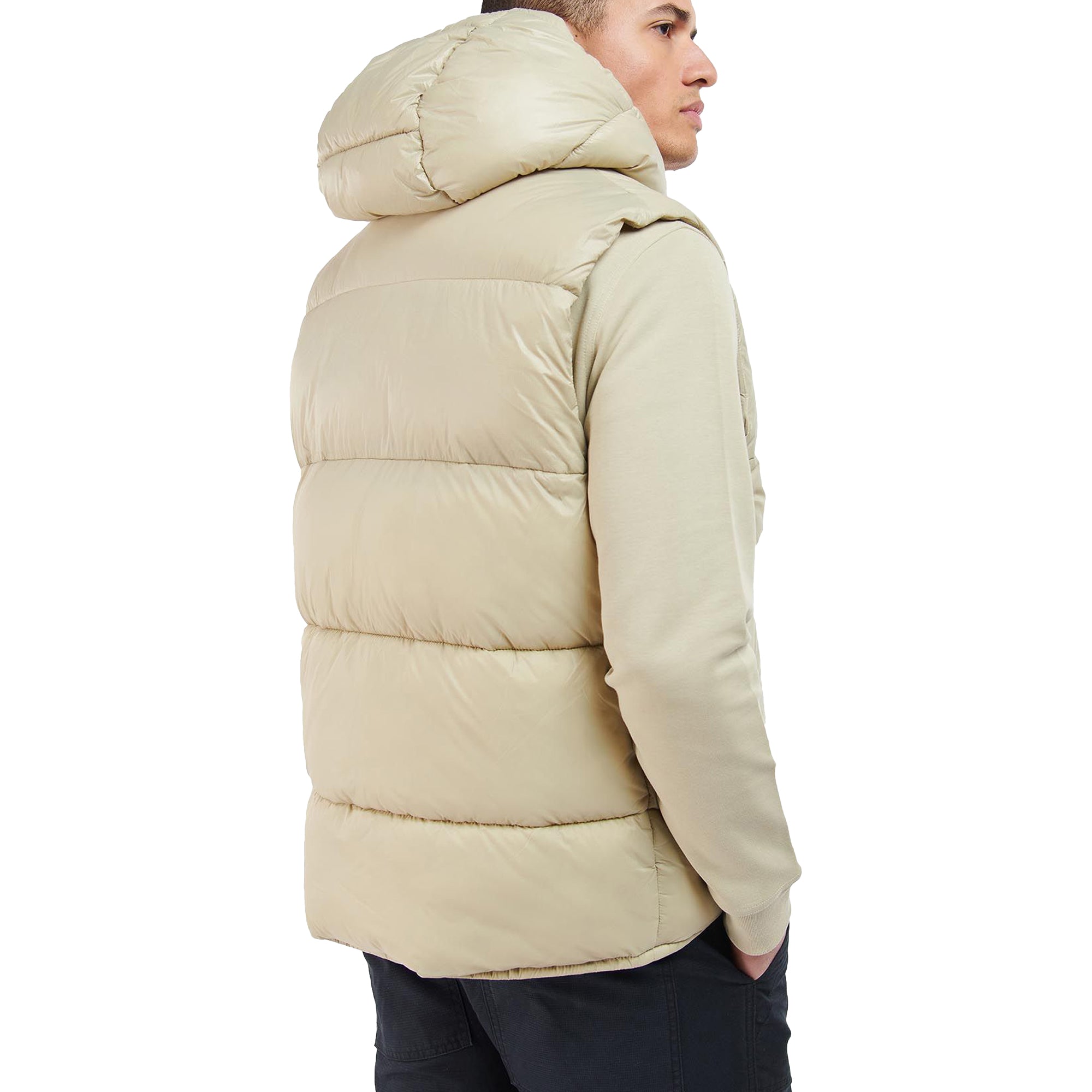 Barbour International Balfour Padded Gilet - Stone