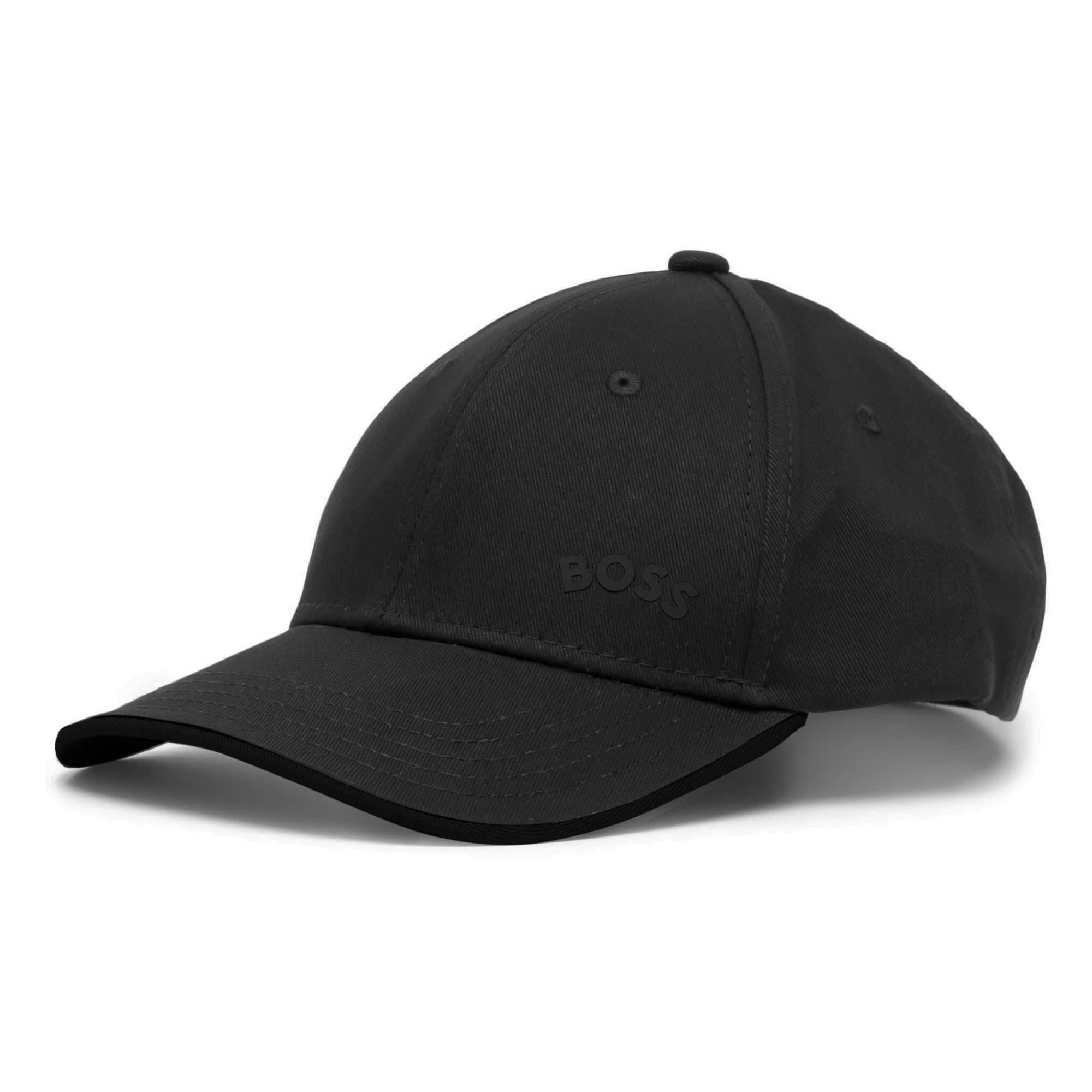 Boss Bold Curved Cotton Cap - Dark Grey