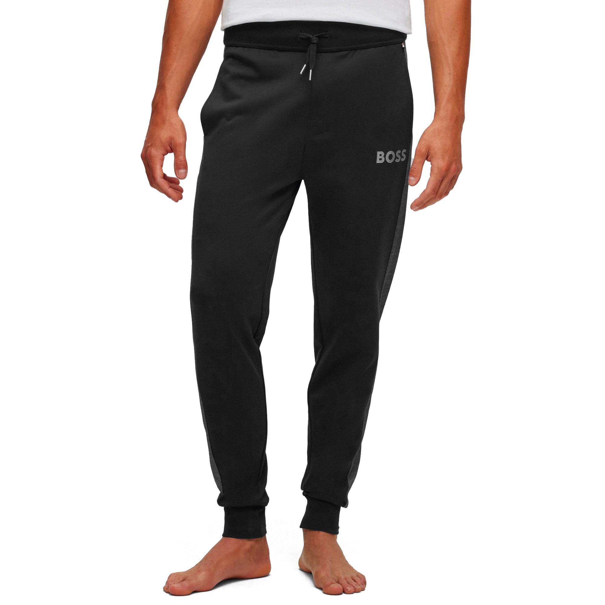 Boss Cotton Blend Jogger - Black