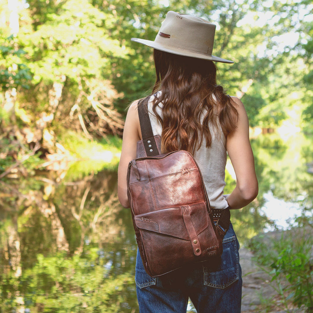 Boss Leather Sling Bag