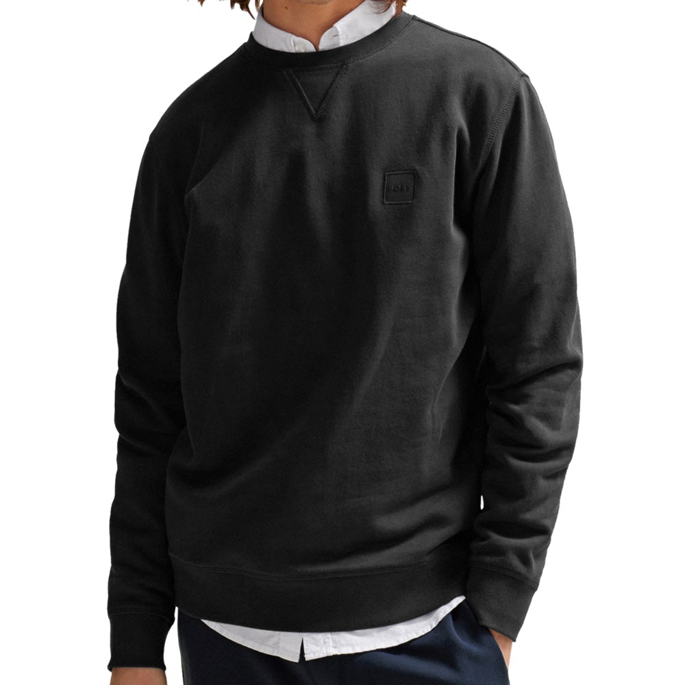 Boss New WeStart Crew Sweat - Black