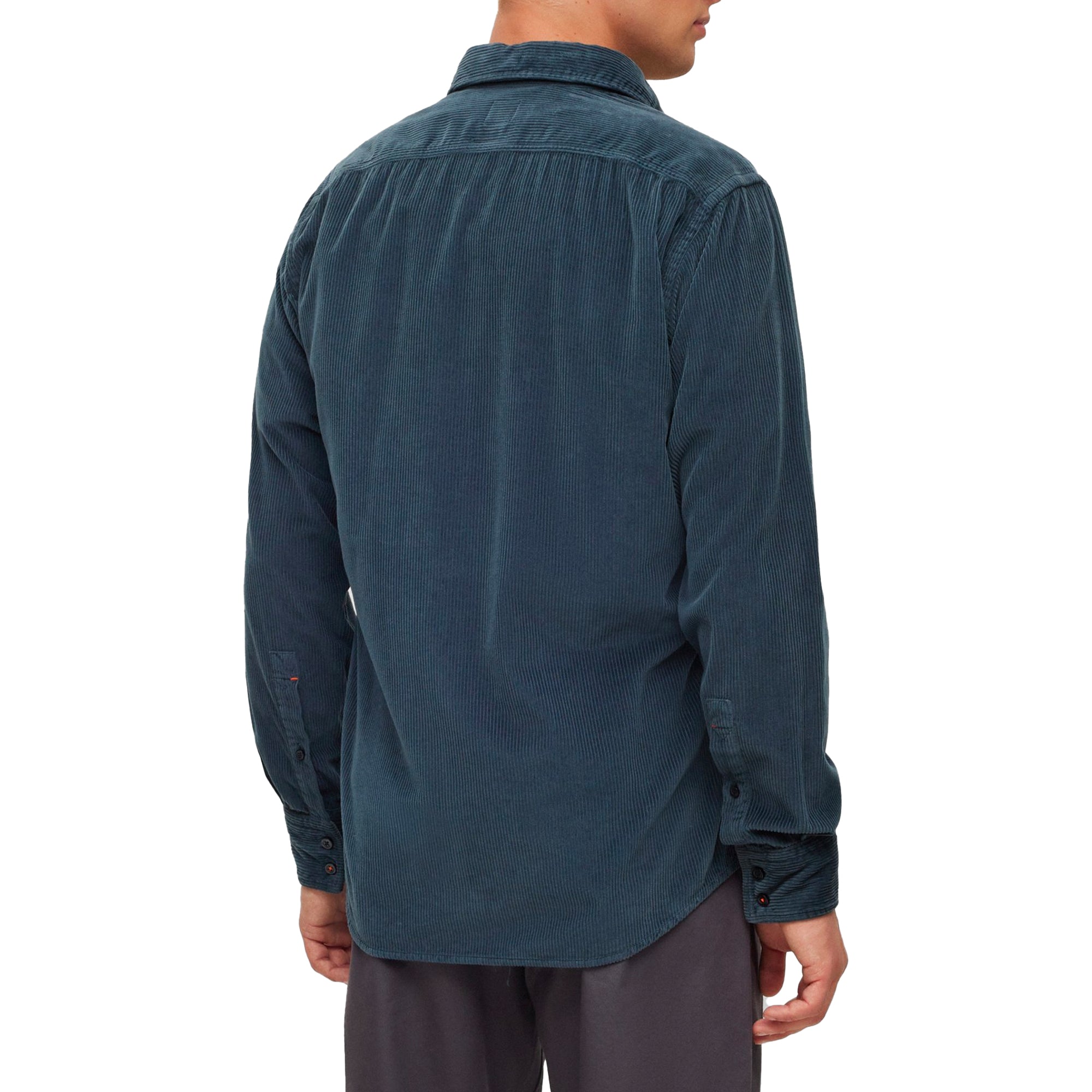 Boss Relegant 6 Corduroy Shirt - Dark Teal