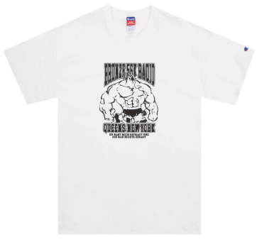 Bronze 56k Brolic Radio Tee / White