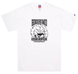 Bronze 56k Brolic Radio Tee / White