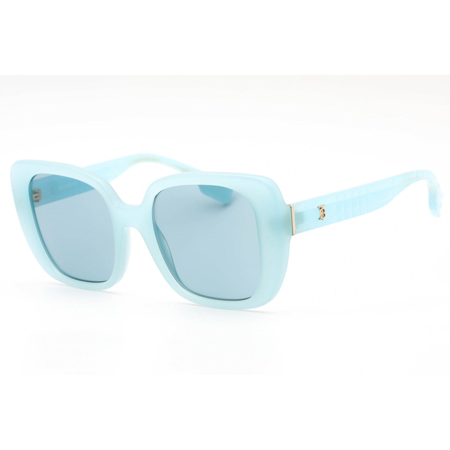 Burberry 0BE4371 Sunglasses Azure/Blue Women's