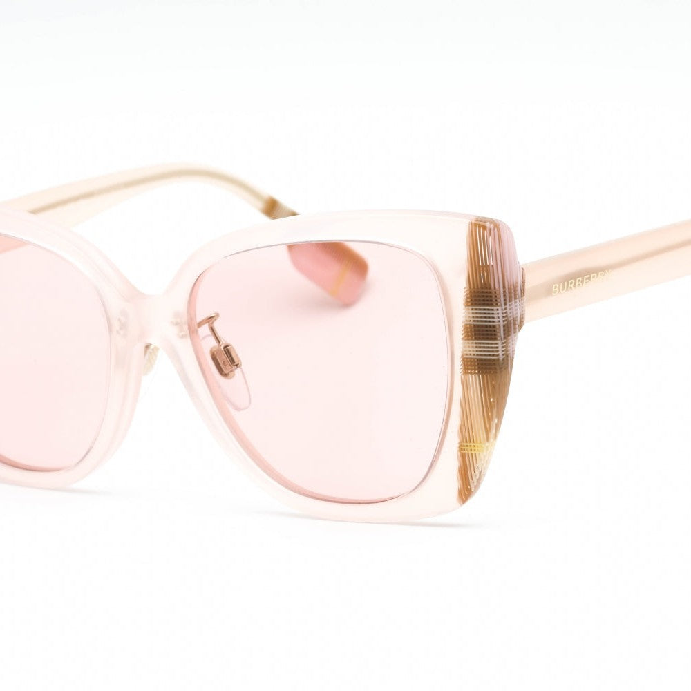 Burberry 0BE4393F Sunglasses Pink/Check Pink /Light Pink Women's