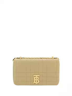 Burberry Quilted Leather Shoulder Bag 'Beige'