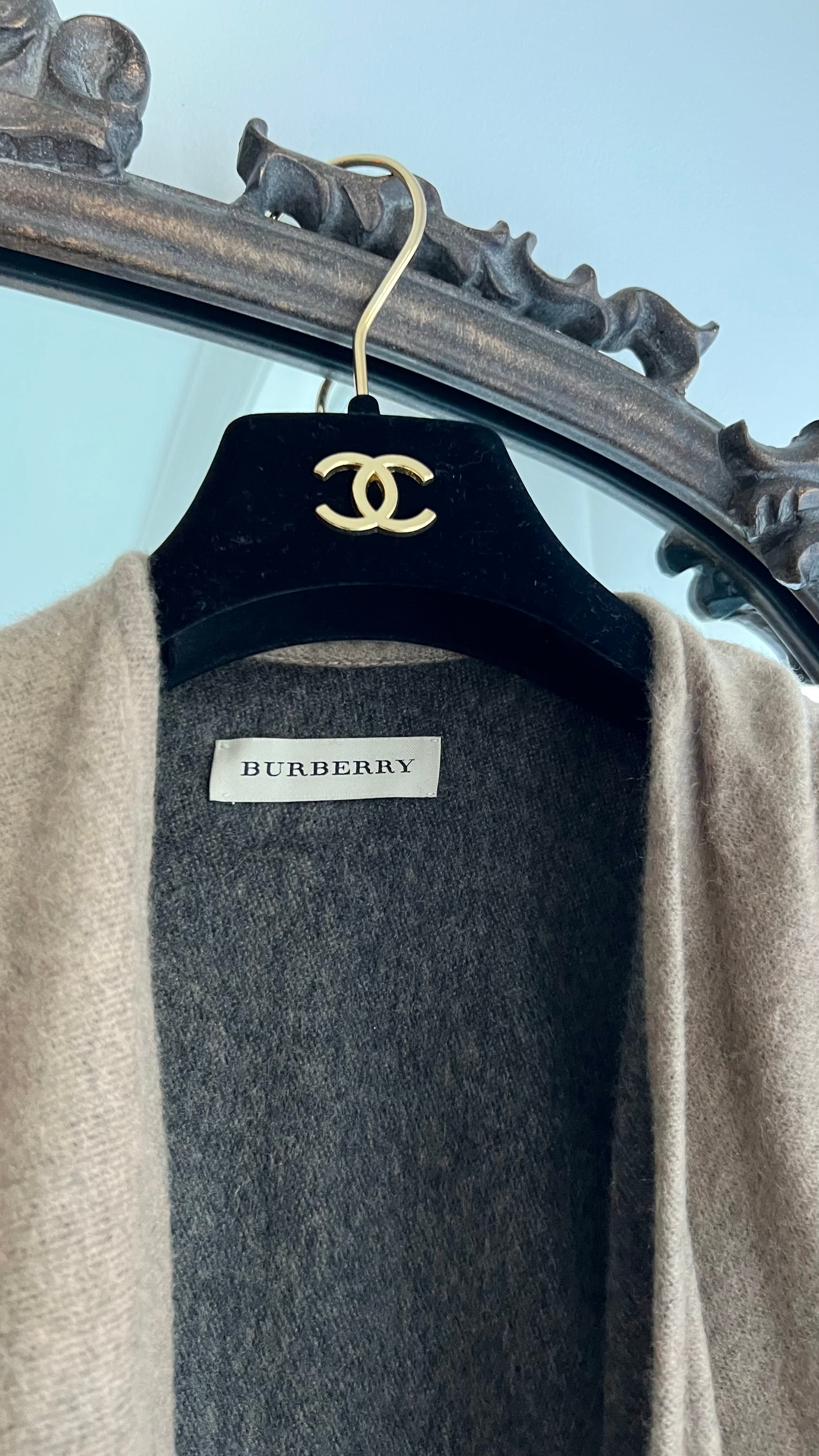 Burberry Wool Cape