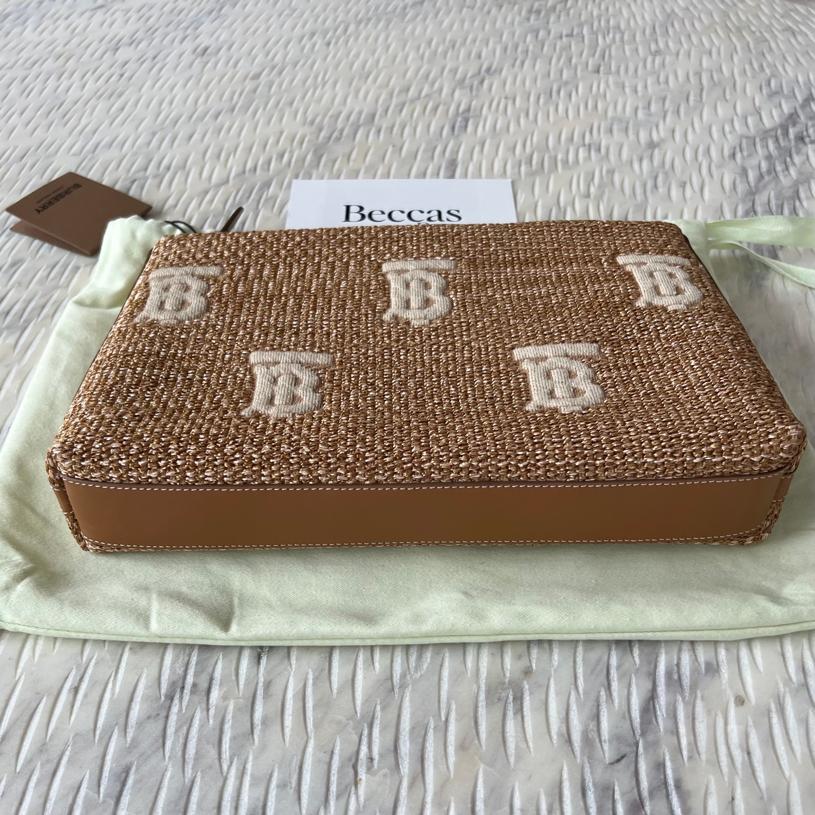 Burberry Woven Duncan Pouch