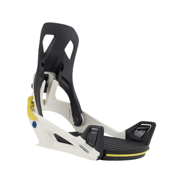 Burton 2024 Men's Step On Re:Flex Snowboard Bindings - White/Graphic