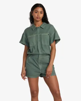 Cadet - Short Sleeve Playsuit for Women