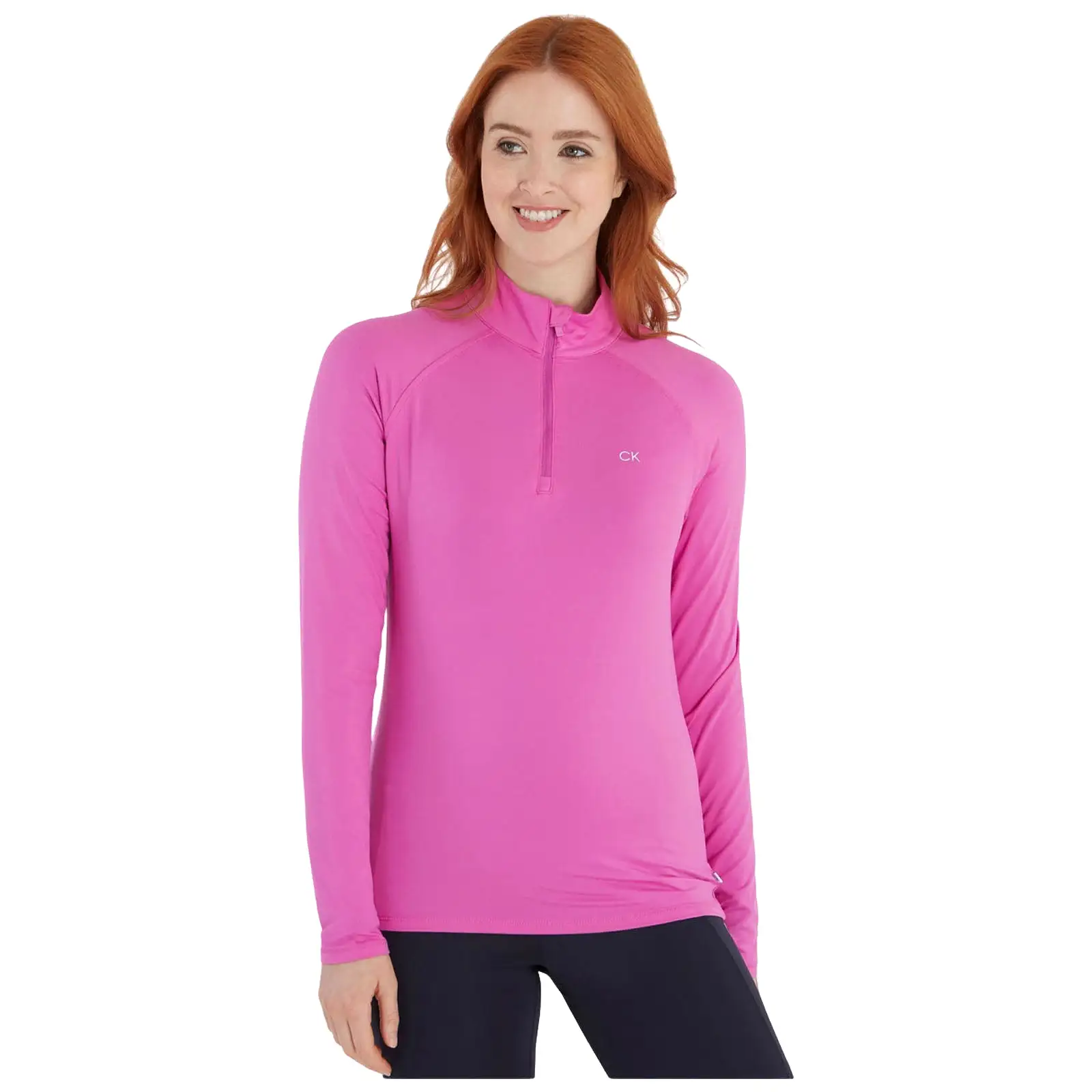 Calvin Klein Ladies Bolina Half Zip Top