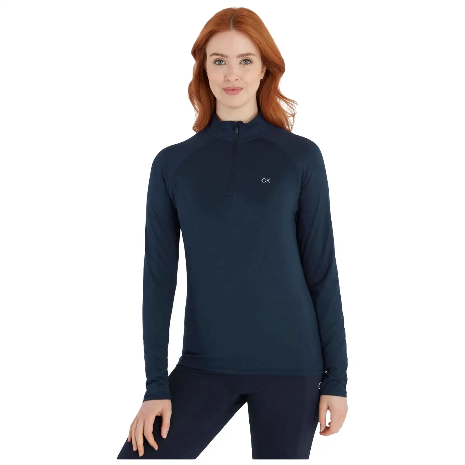 Calvin Klein Ladies Bolina Half Zip Top