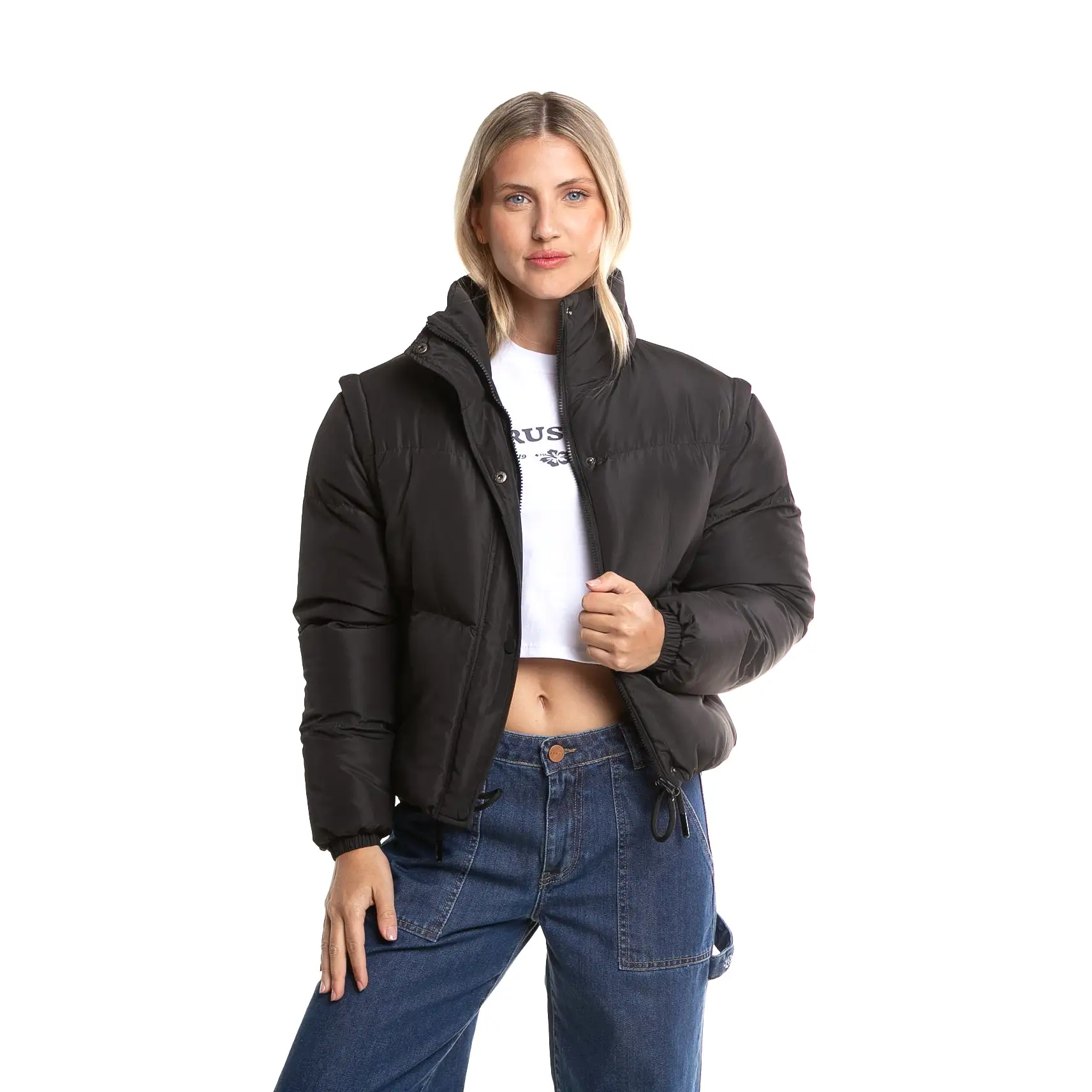 Campera Abrigo Rusty Atoll Shorter Puff Coat Ld