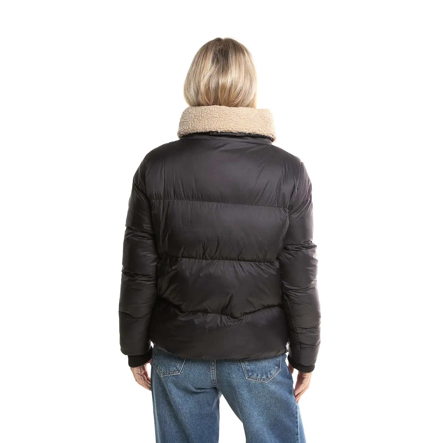 Campera Abrigo Rusty Tender Puffer Coat Ld* Black