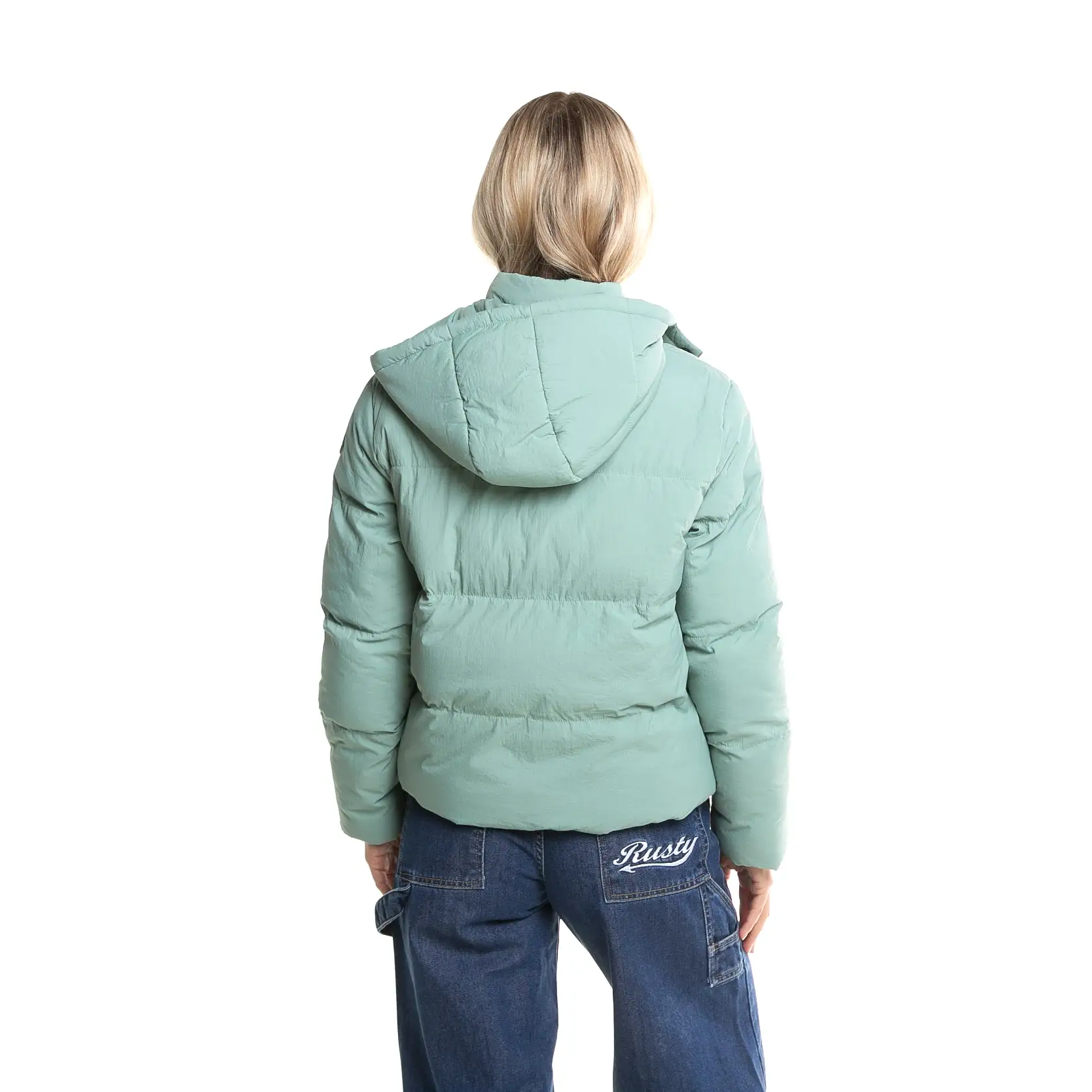 Campera Abrigo Rusty Whisper Puffer Coat Ld