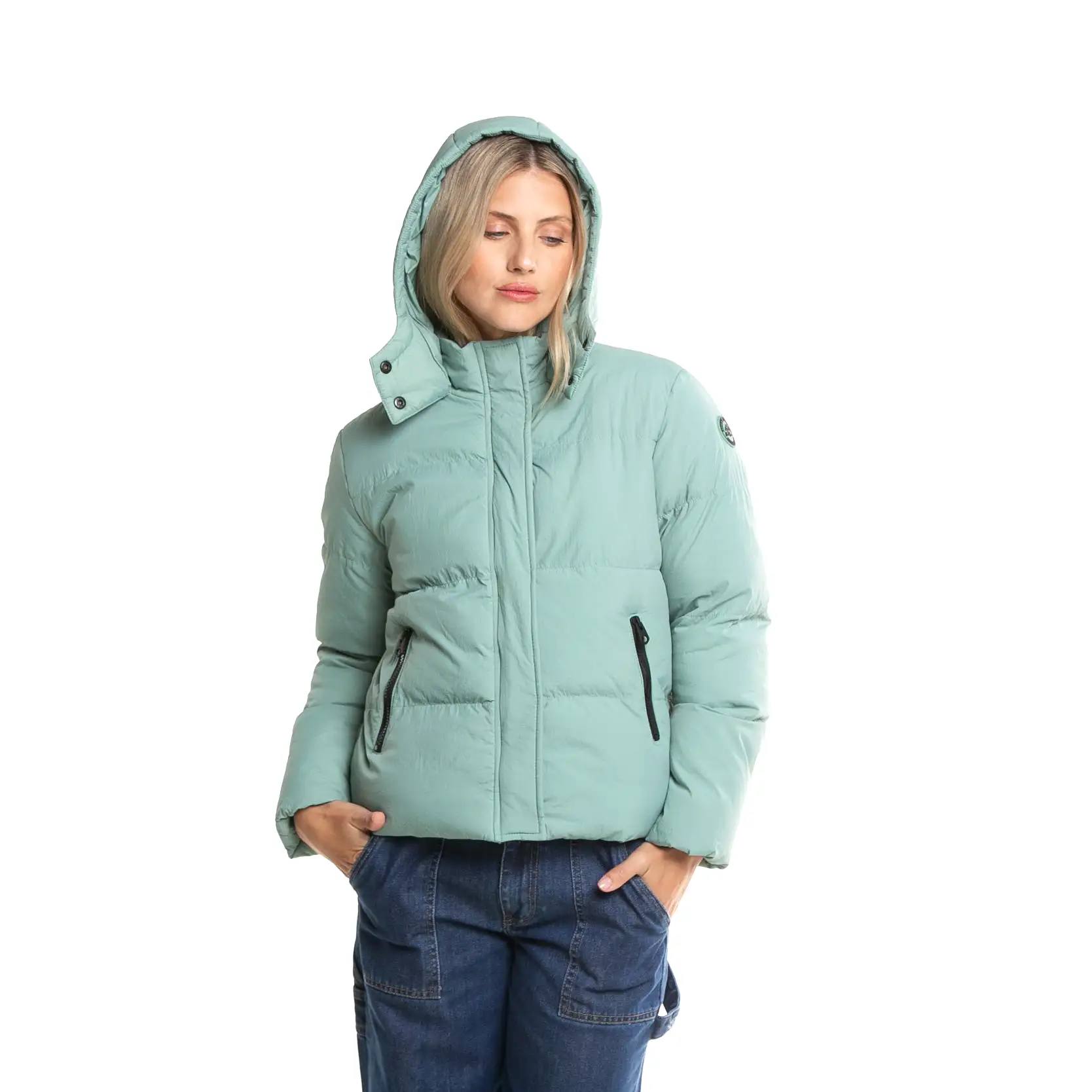 Campera Abrigo Rusty Whisper Puffer Coat Ld