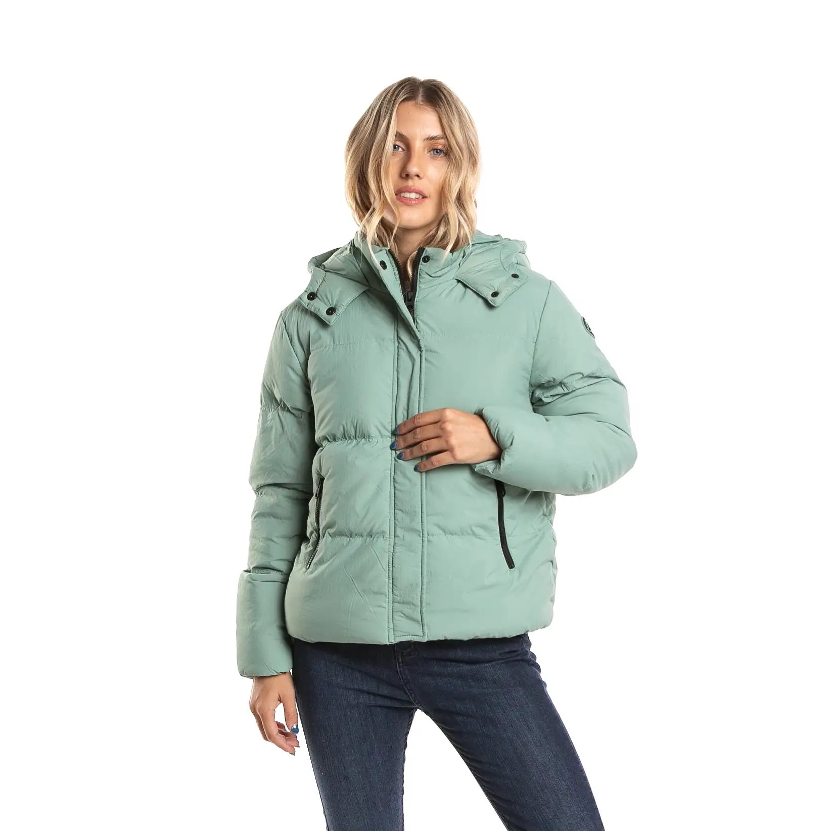 Campera Abrigo Rusty Whisper Puffer Coat Ld