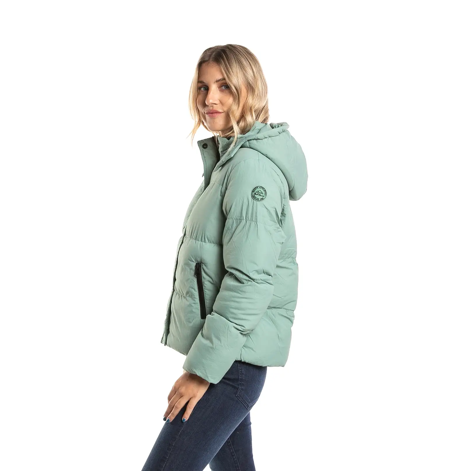 Campera Abrigo Rusty Whisper Puffer Coat Ld