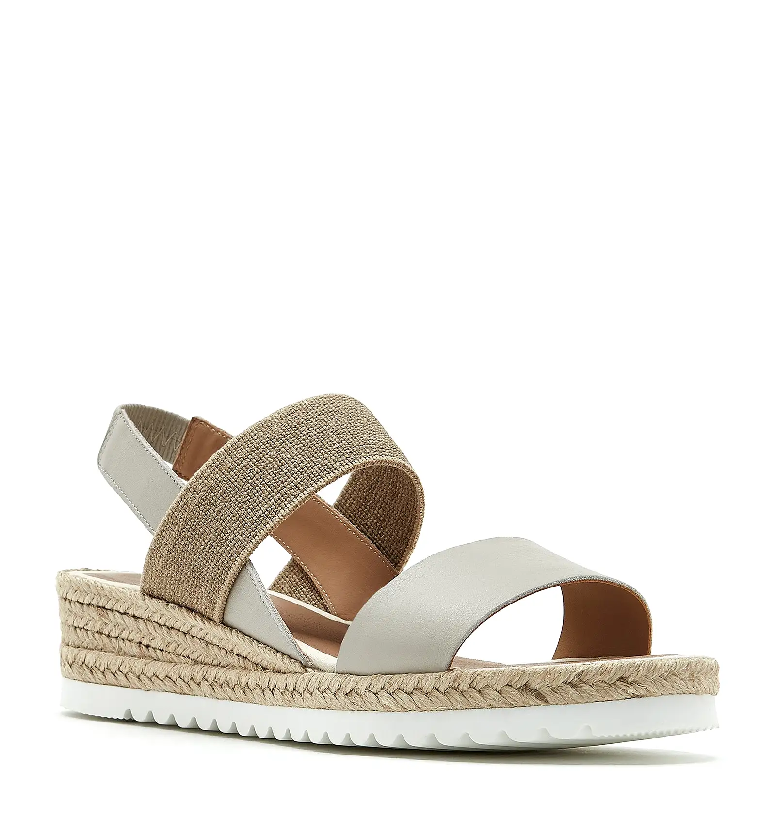 CASABLANCA SANDAL (WHITE) - LA CANADIENNE