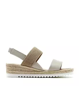 CASABLANCA SANDAL (WHITE) - LA CANADIENNE