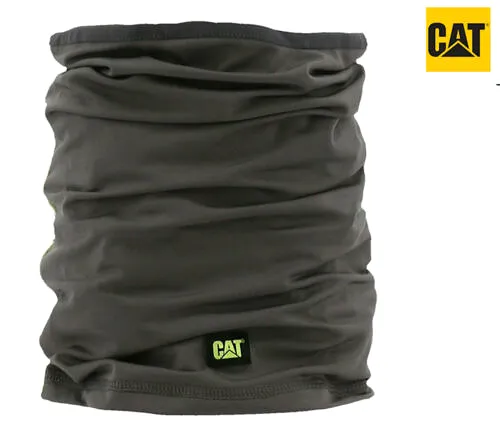 CAT Caterpillar Stretch Fabric Neck Warmer Snood Tube Motorbike Cycle Skiing