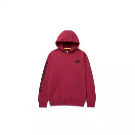 Caterpillar TM Banner Hooded Sweatshirt Brick