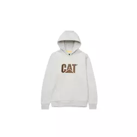 Caterpillar Trademark Hooded Sweatshirt Cream Heather