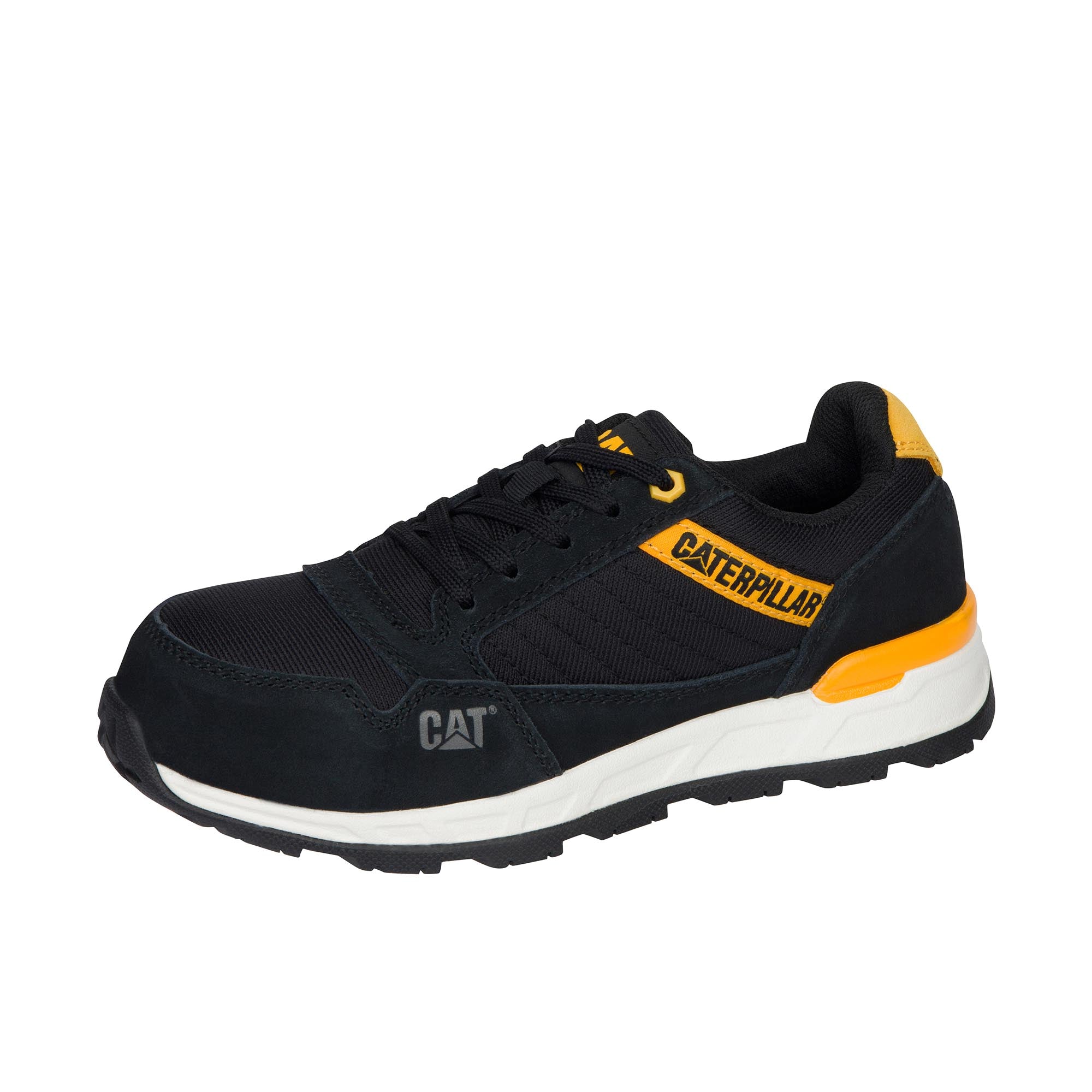 Caterpillar Womens Venward Composite Toe Black Cat Yellow