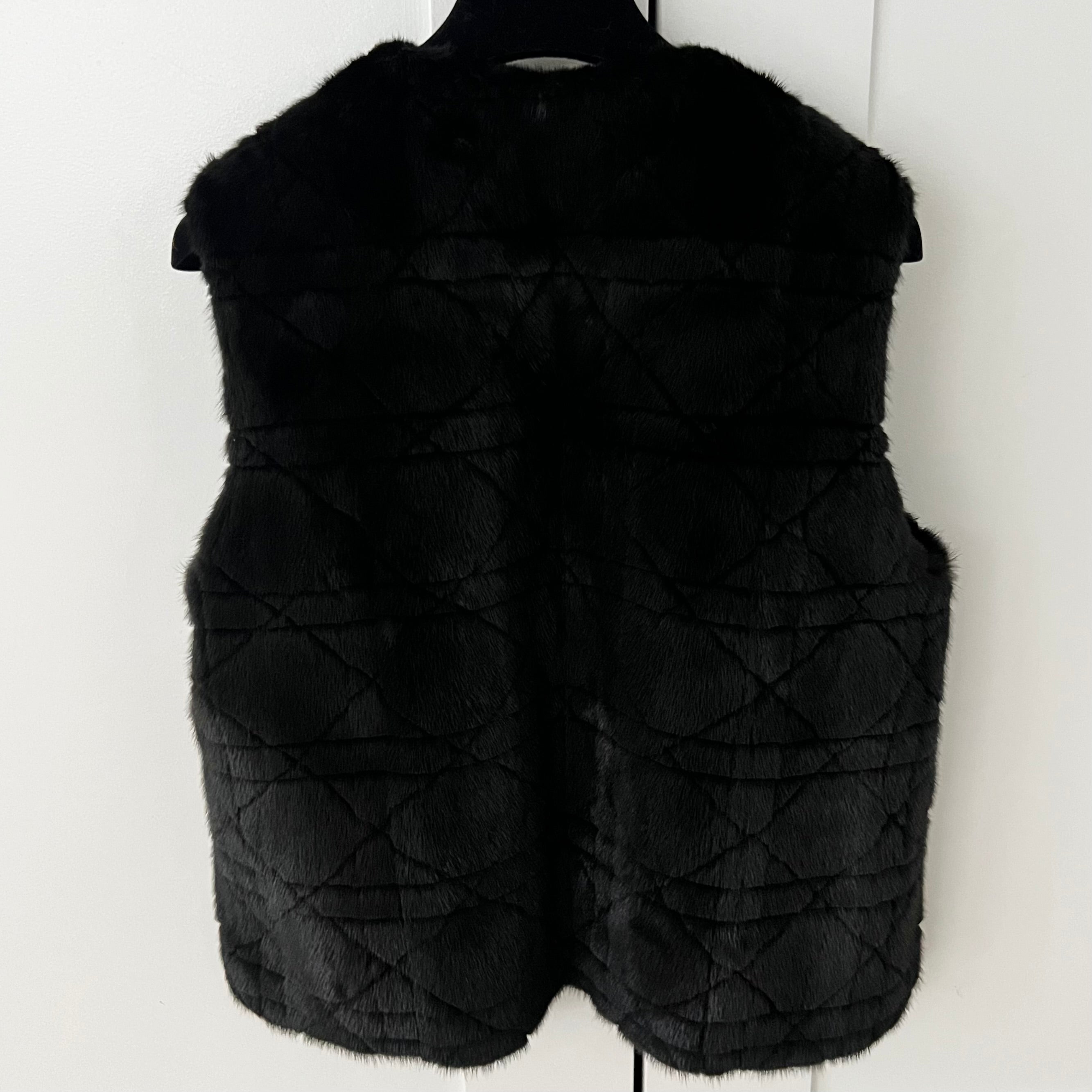 Christian Dior Mink Fur Cannage Gilet