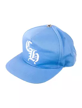 CHROME HEART TRUCKER HAT CH UNIVERSITY BLUE