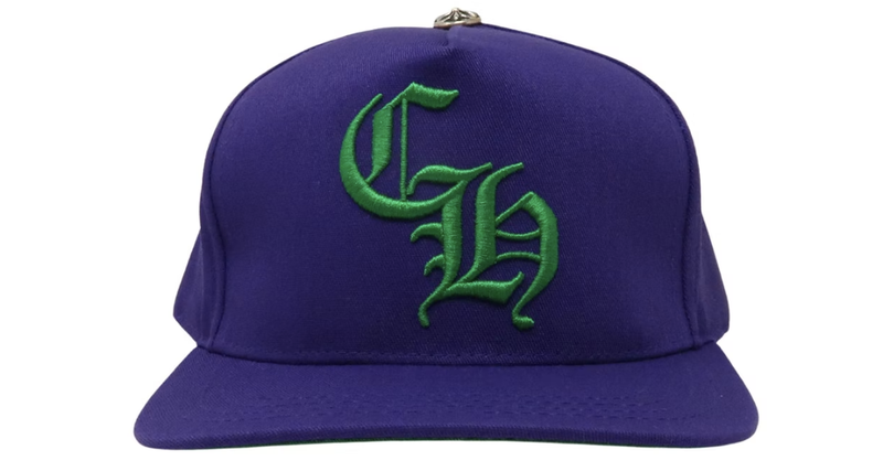 Chrome Hearts CH Baseball Cap Purple/Green