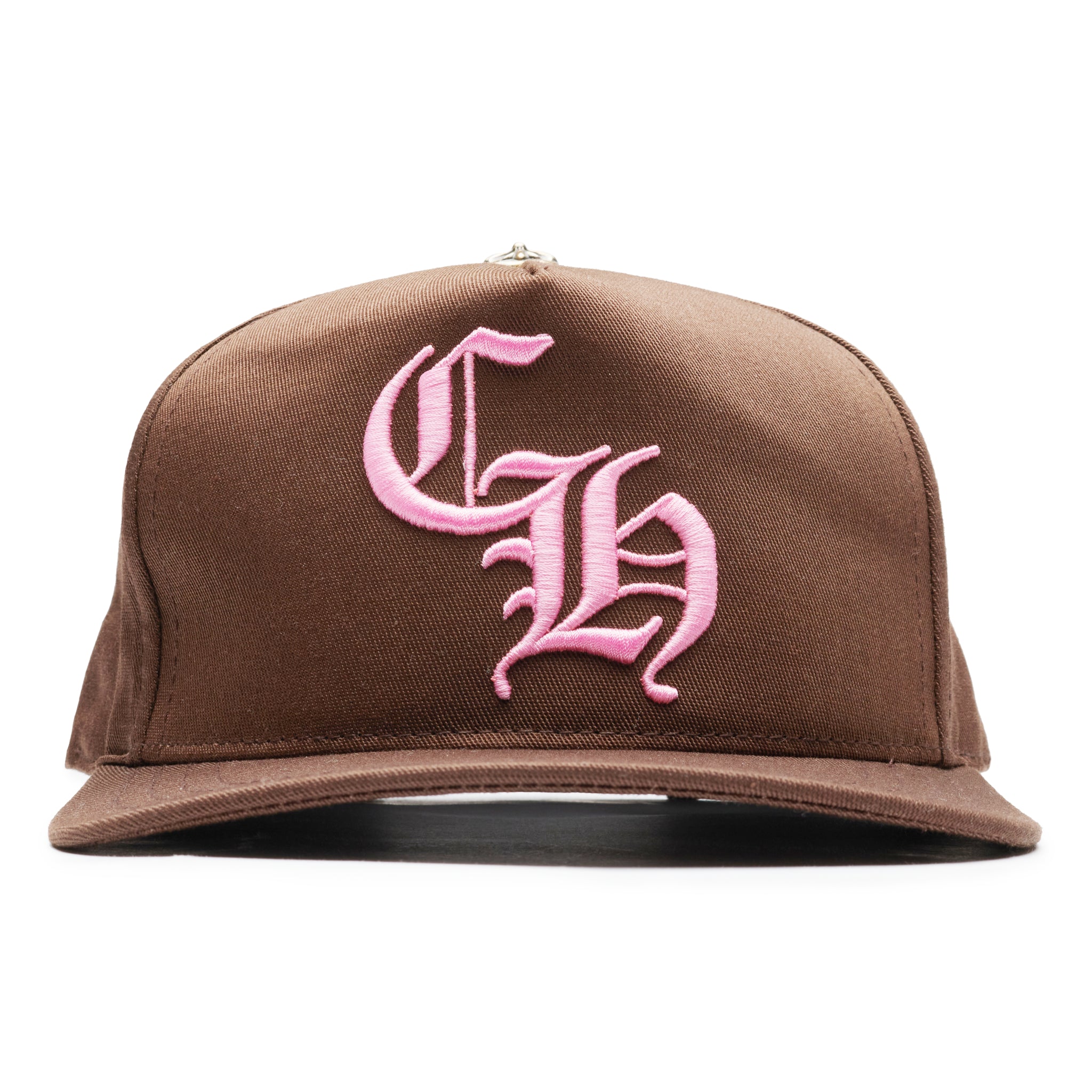 Chrome Hearts CH Brown Pink Baseball Cap