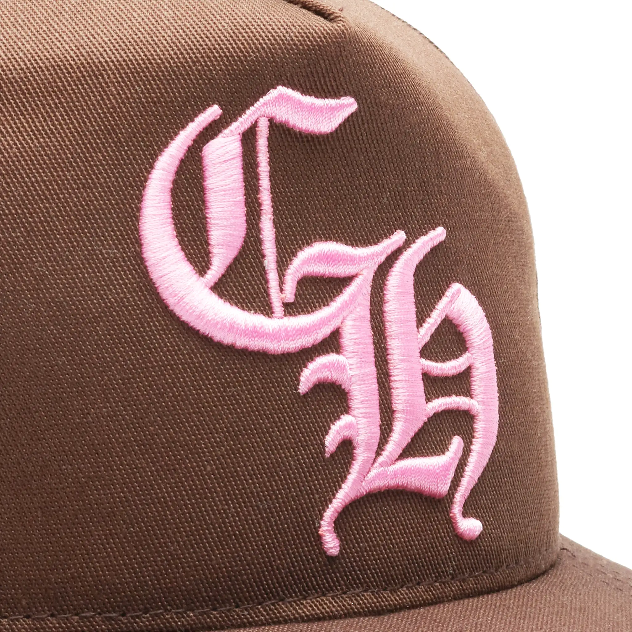 Chrome Hearts CH Brown Pink Baseball Cap