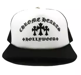 CHROME HEARTS KING TACO  TRUCKER HAT WHITE / BLACK