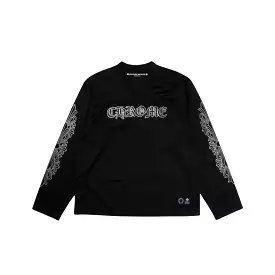 CHROME HEARTS MESH STADIUM FOOTBALL JERSEY BLACK