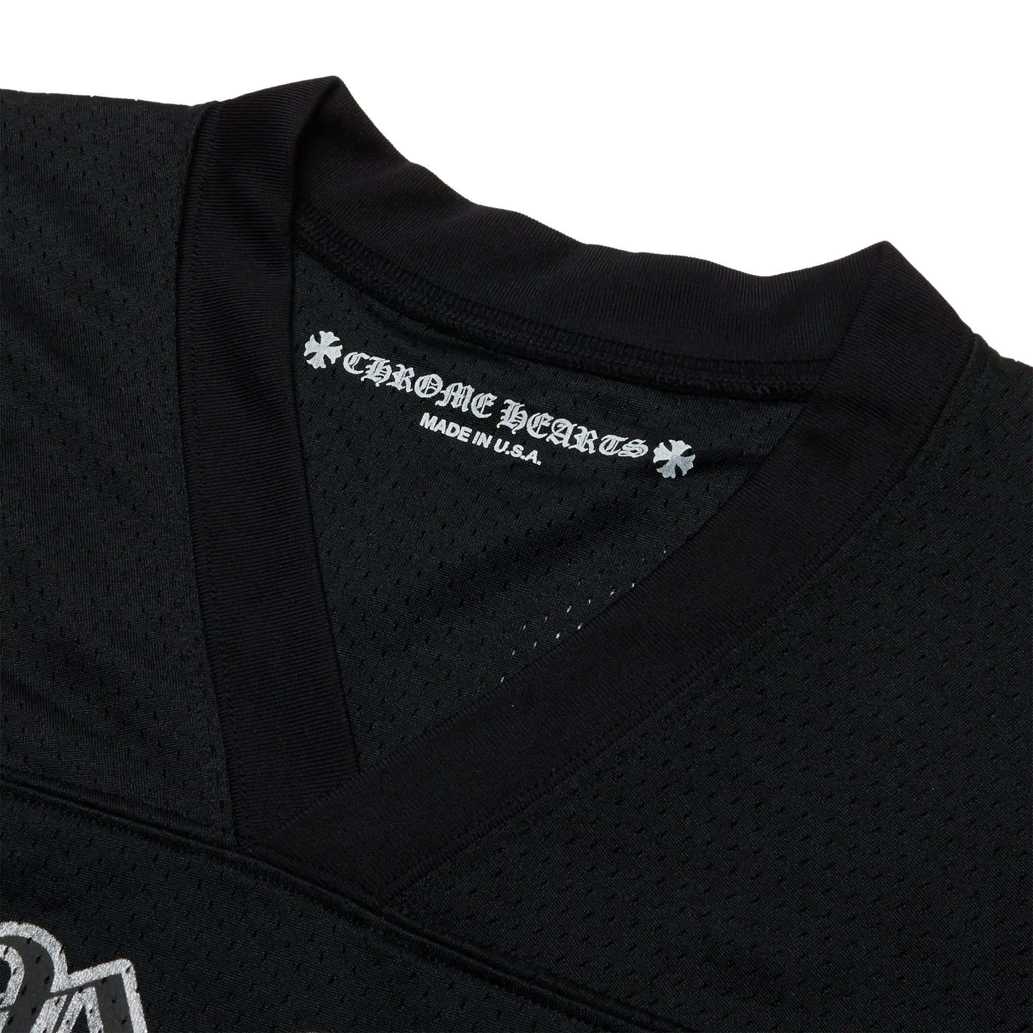 Chrome Hearts Stadium Mesh L/S Black Jersey