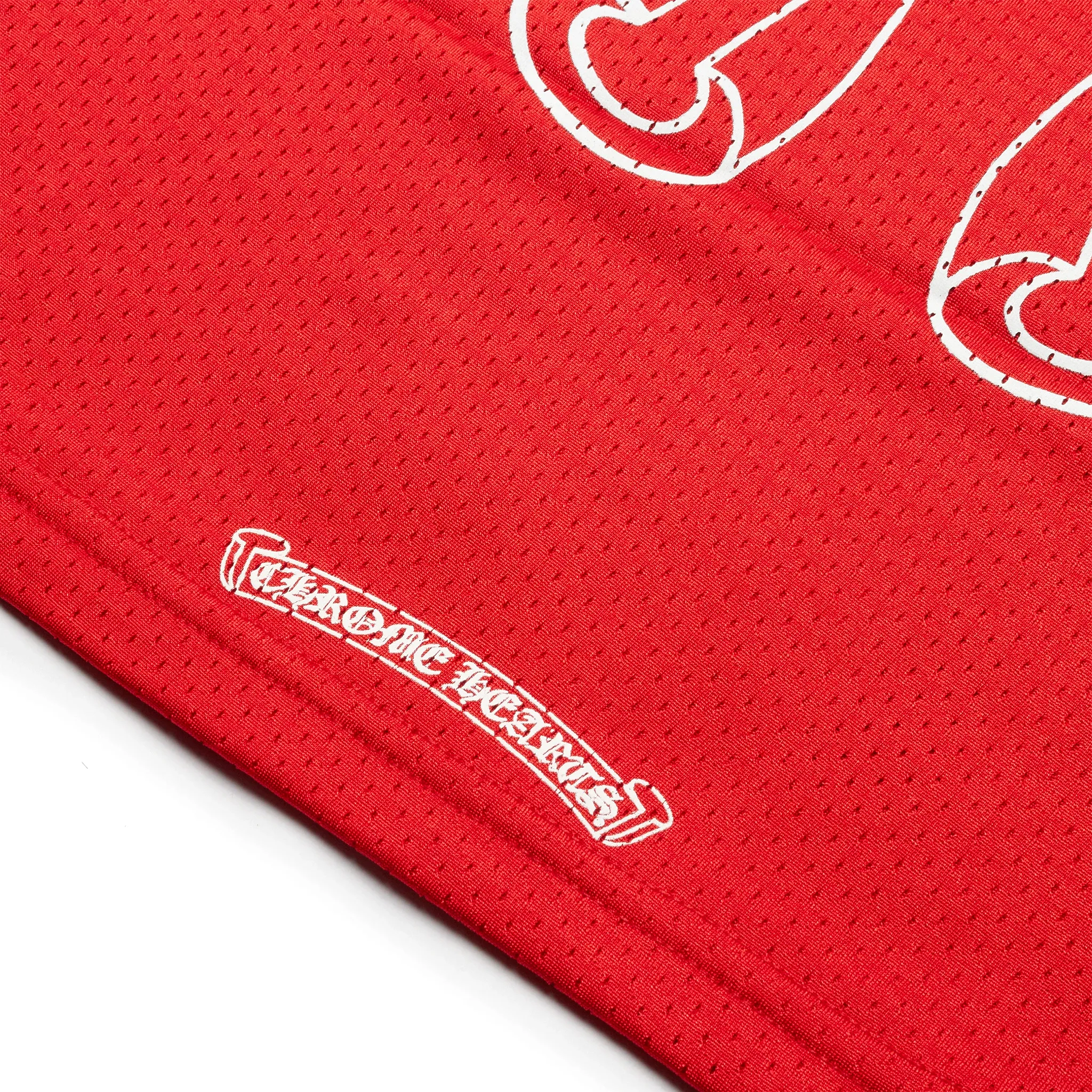 Chrome Hearts Stadium Mesh Red Football Jersey