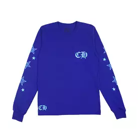 CHROME HEARTS STAR LONG SLEEVE BLUE