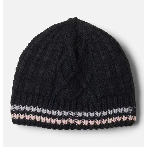 Columbia Black Cabled Cutie Beanie