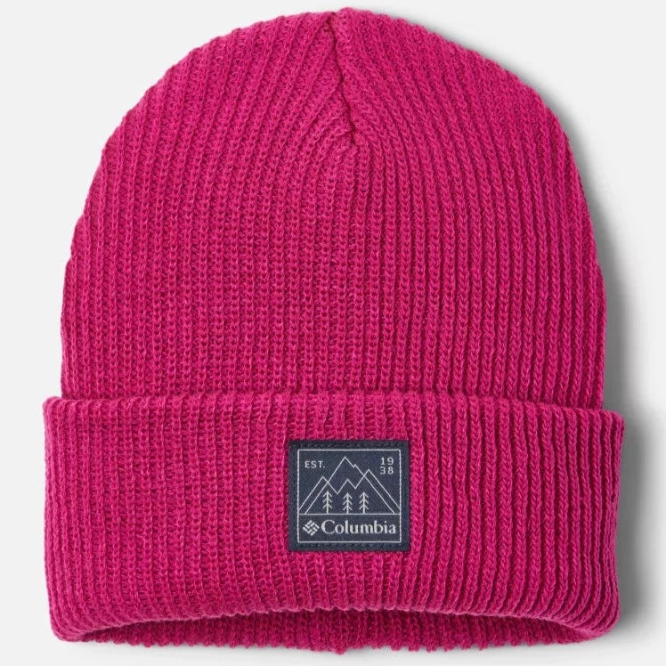 Columbia Wild Fuchsia Youth Whirlibird Cuffed Beanie