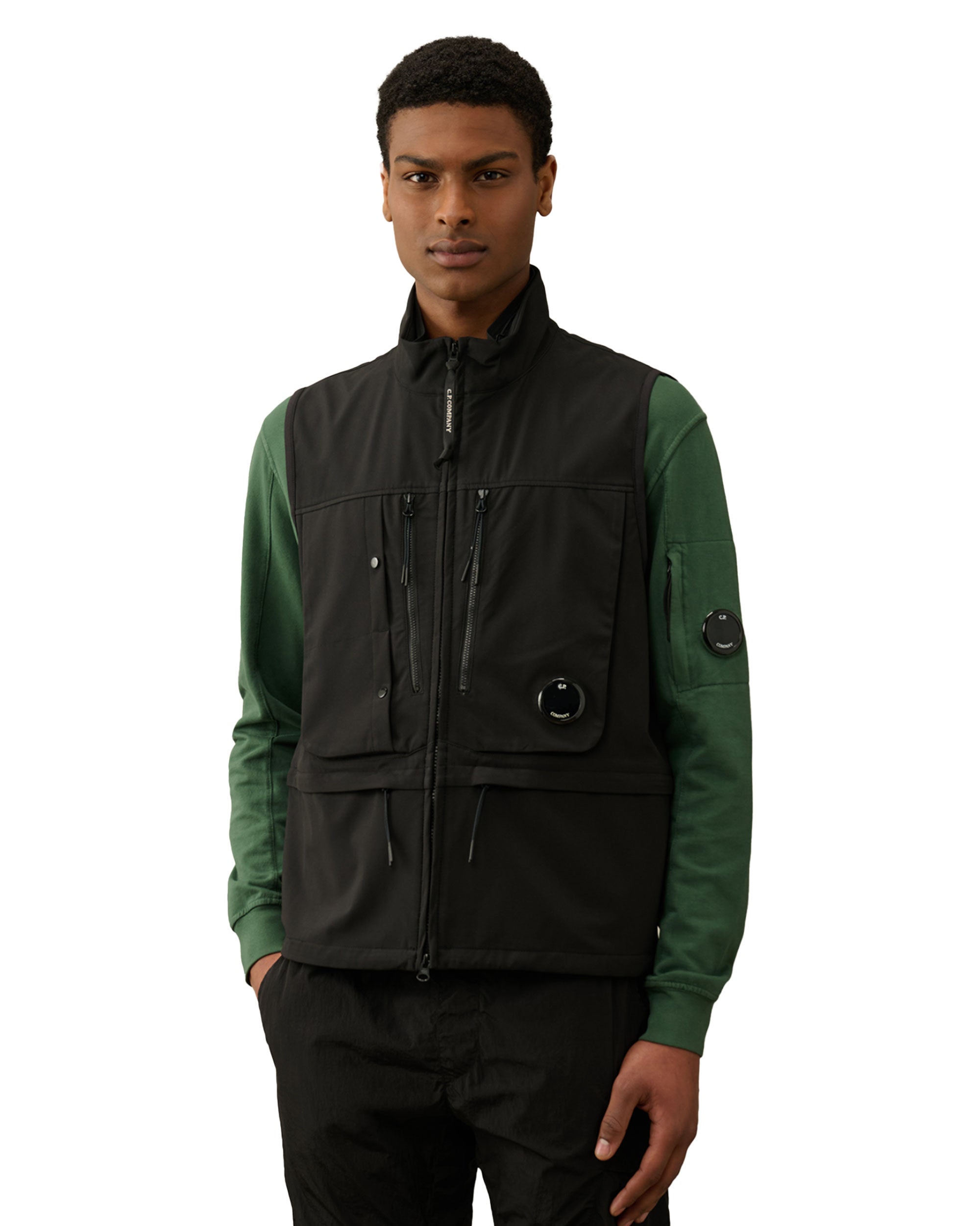 CP Company C.P. Shell-R Utility Vest Nero