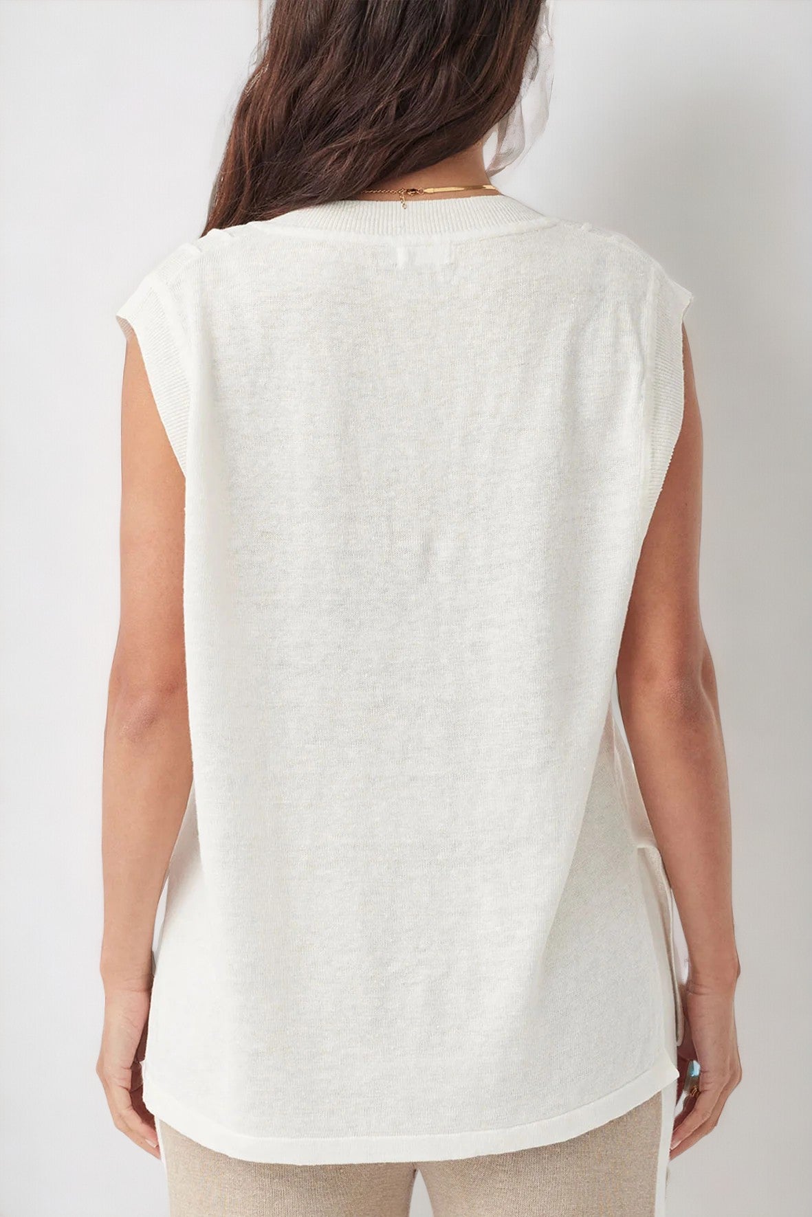 Darcy Vest | Cream