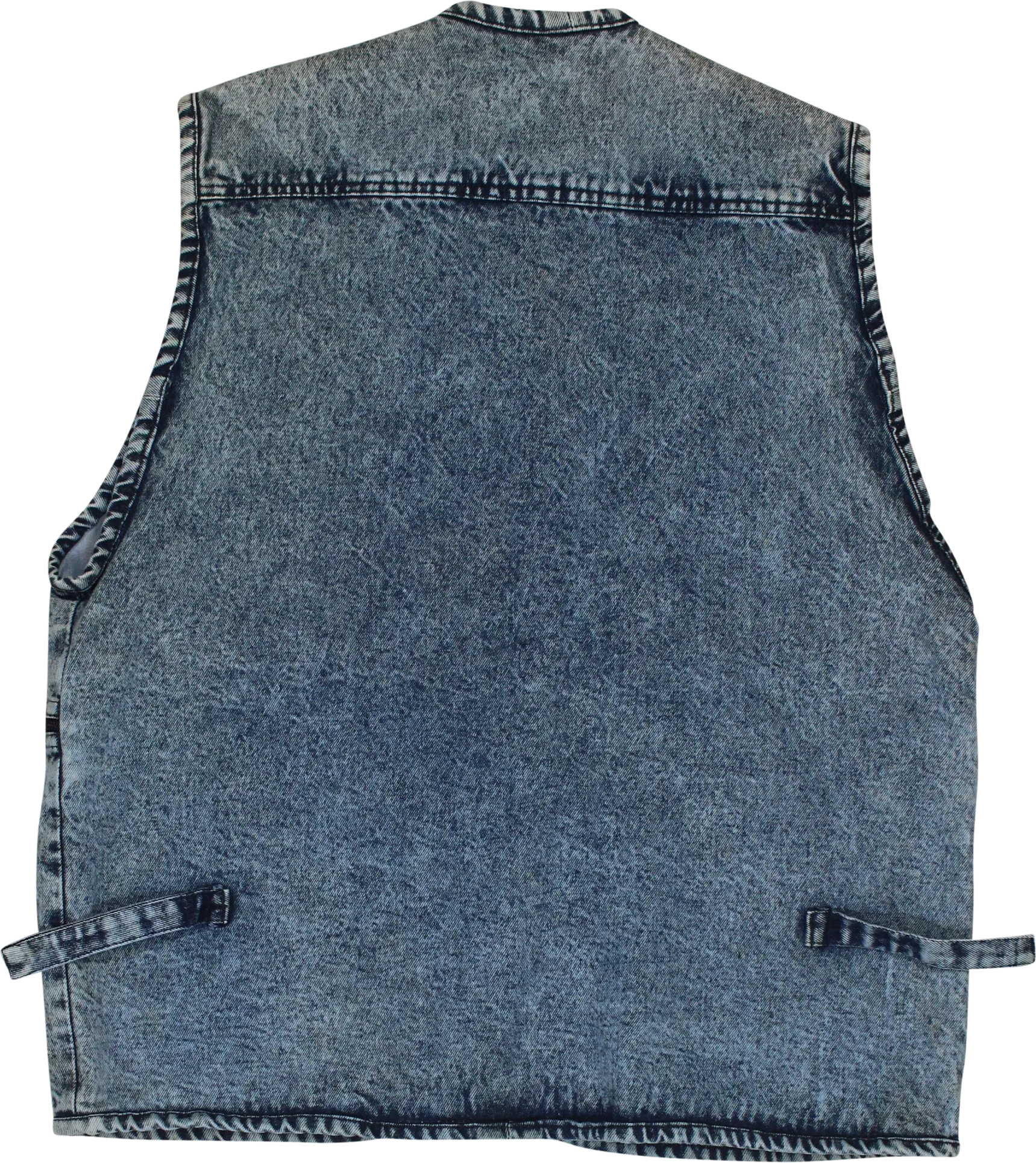 Denim Utility Waistcoat | ThriftTale